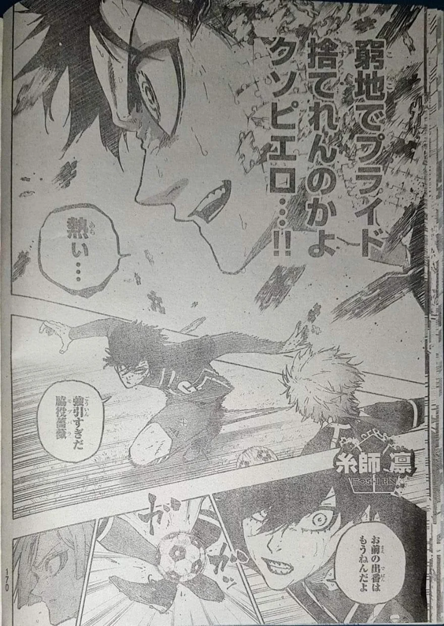 Spoiler Blue Lock chap 263: Giới hạn!!!