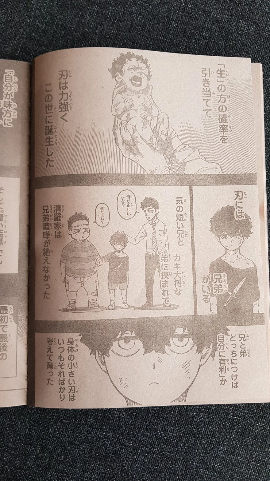 Spoiler Blue Lock chap 264: Cuộc đời của Kiyora Jin