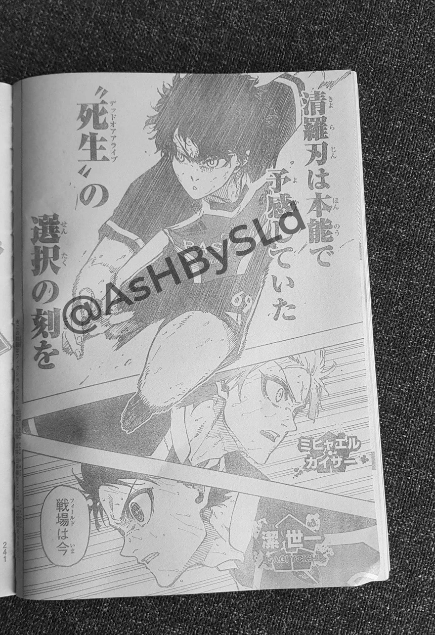 Spoiler Blue Lock chap 264: Cuộc đời của Kiyora Jin