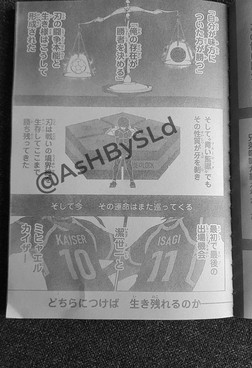 Spoiler Blue Lock chap 264: Cuộc đời của Kiyora Jin