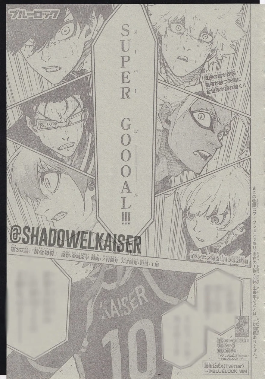 Spoiler Blue Lock chap 267: Ness khóc vì bị từ bỏ