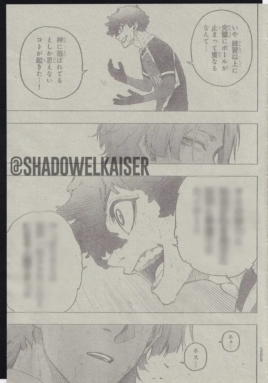 Spoiler Blue Lock chap 267: Ness khóc vì bị từ bỏ