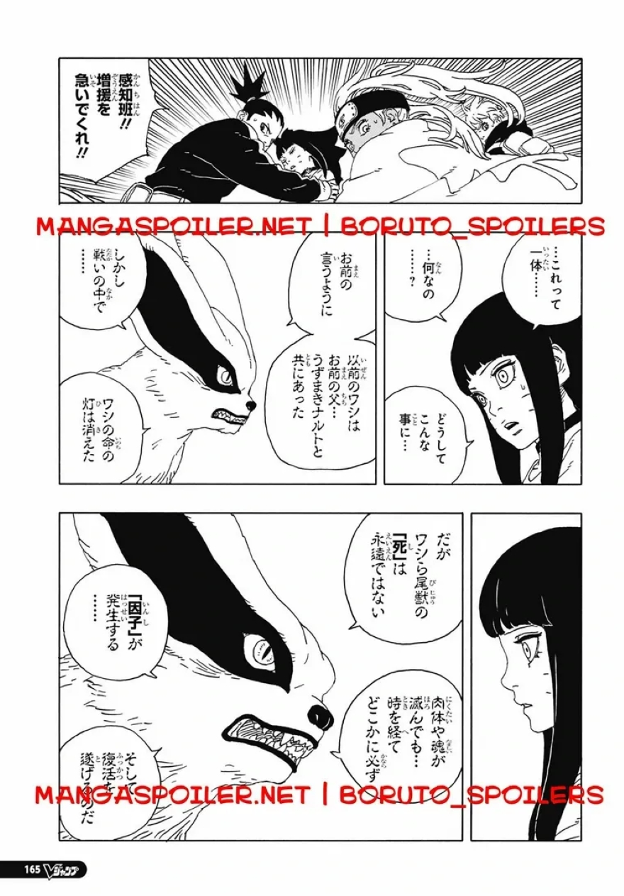 Spoiler Boruto chap 90