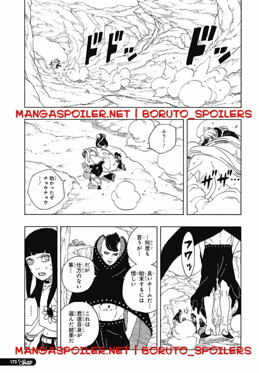 Spoiler Boruto chap 90