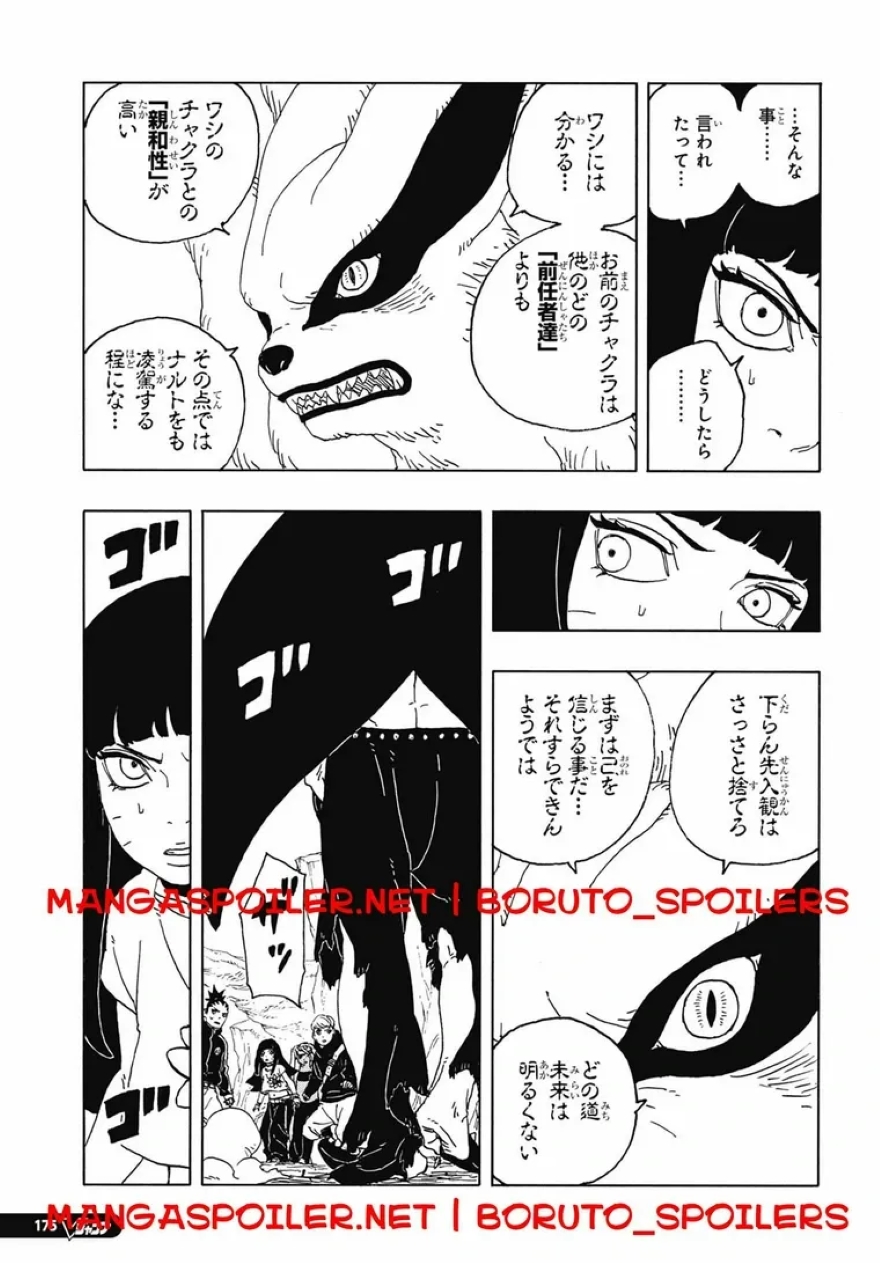 Spoiler Boruto chap 90