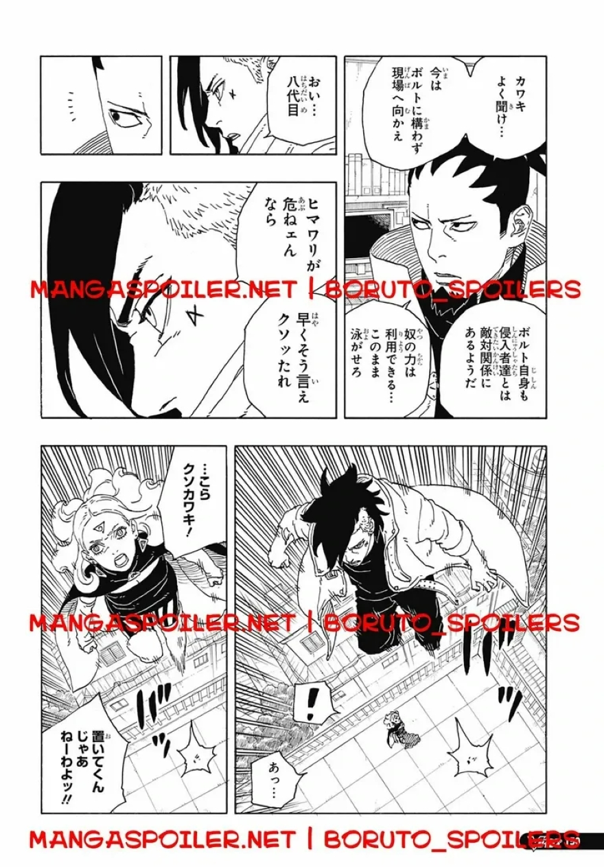 Spoiler Boruto chap 90