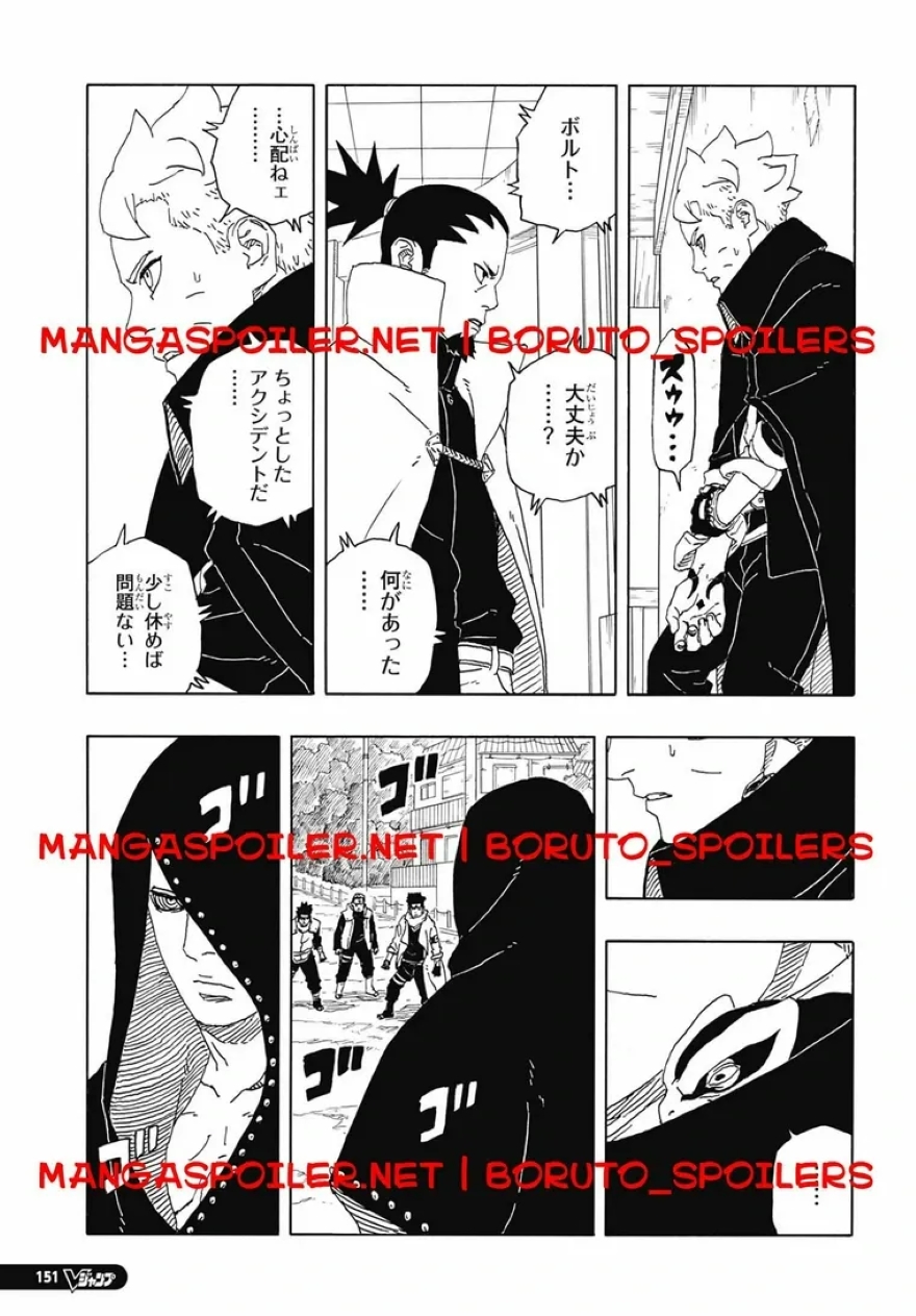 Spoiler Boruto chap 90