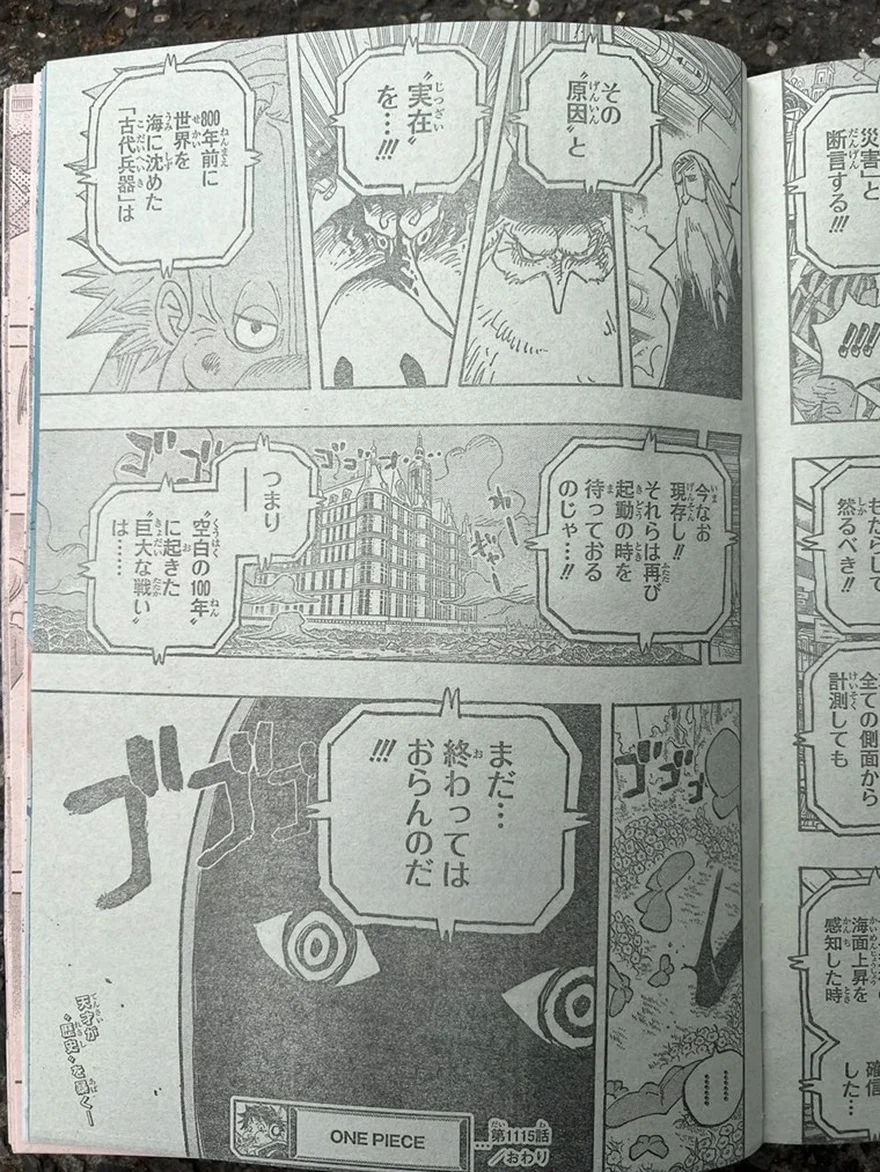 Spoiler One Piece Chap 1115: Imu lại xuất hiện