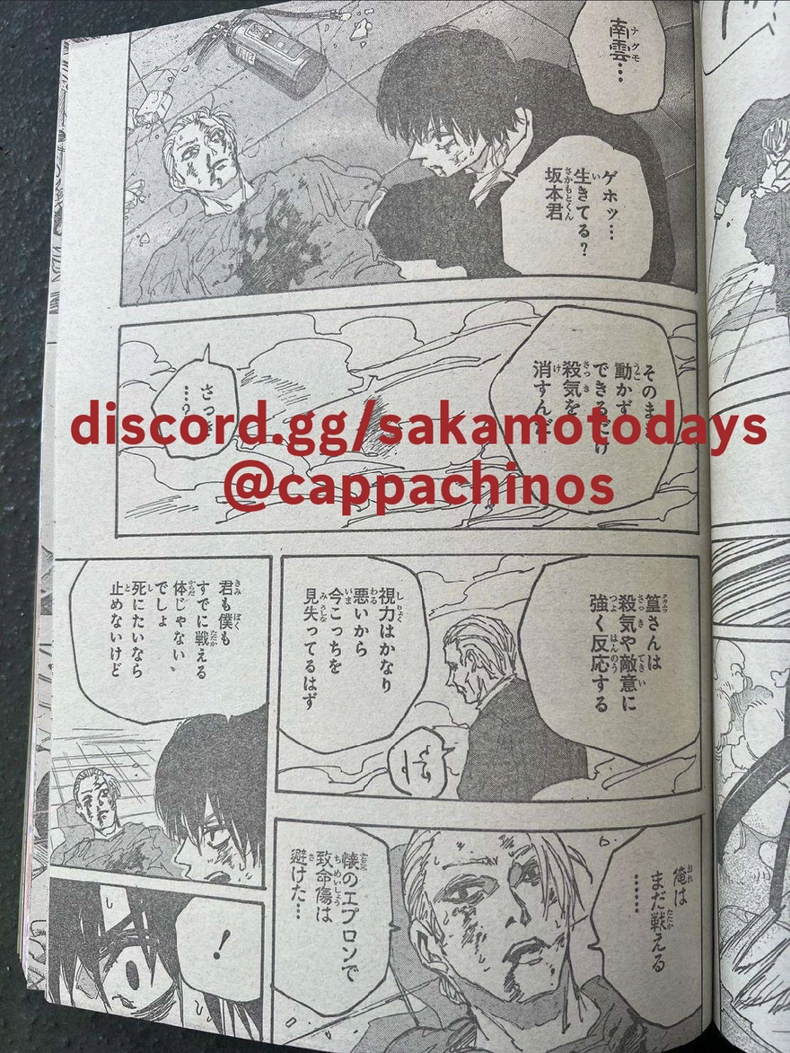 Spoiler Sakamoto Days chap 165
