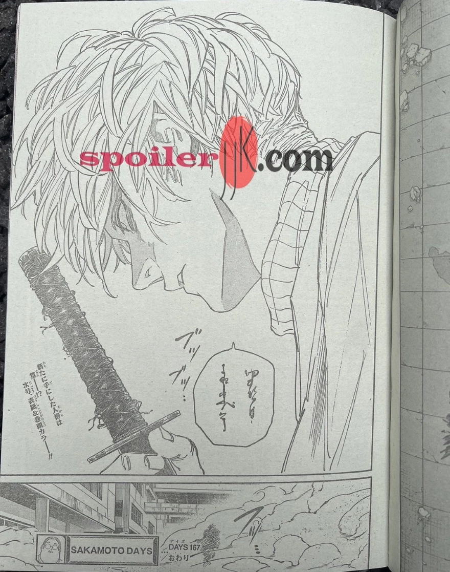 Spoiler Sakamoto Days chap 167