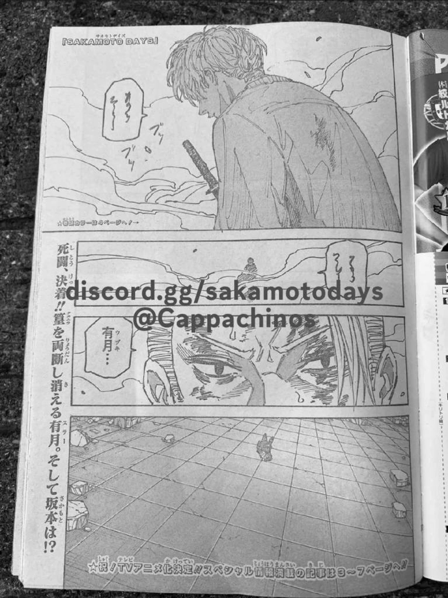 Spoiler Sakamoto Days chap 168