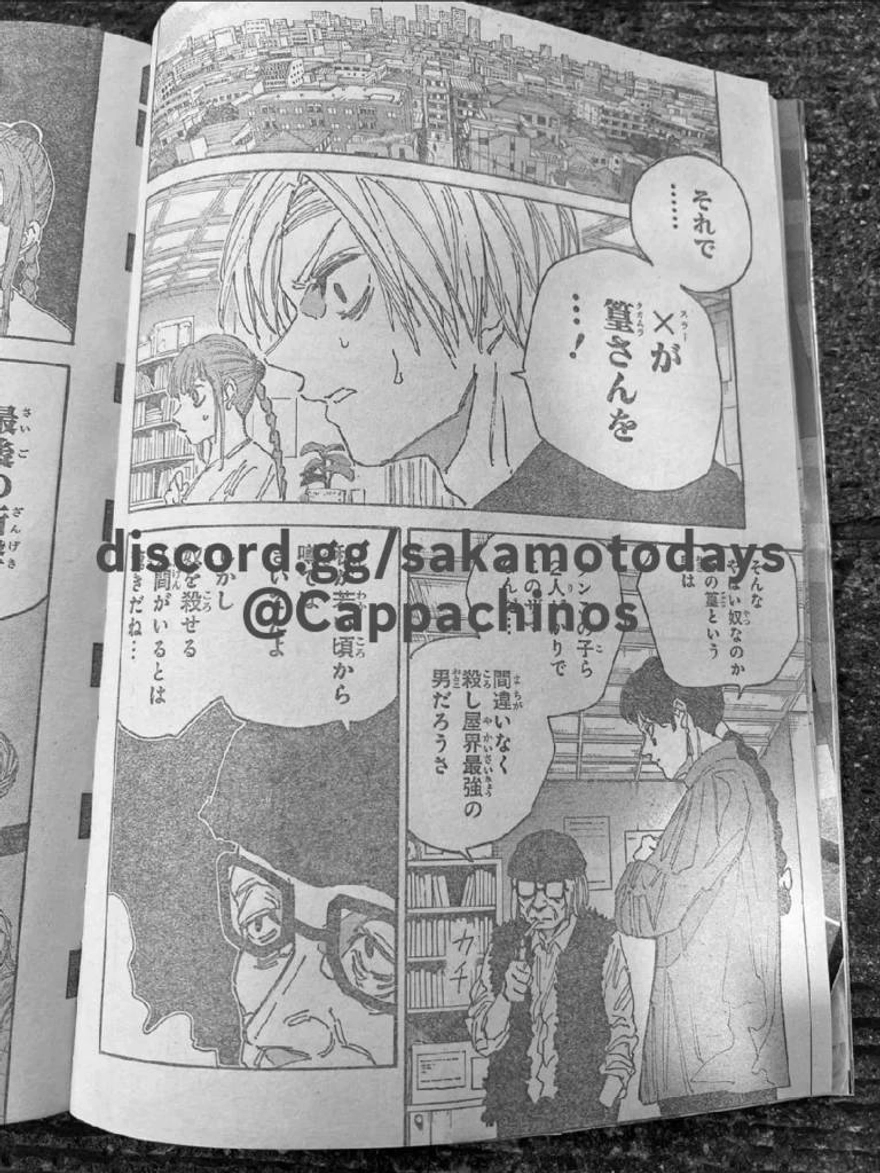 Spoiler Sakamoto Days chap 168