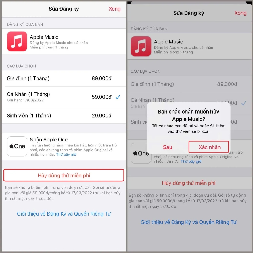 sử dụng Apple Music miễn phí lên tới 6 tháng