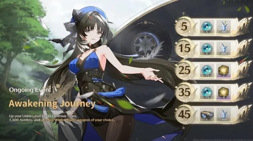 Sự kiện và Phần thưởng trong Wuthering Waves 1.0