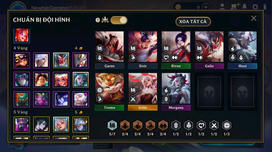 ĐTCL 14.9 Nắm chắc top 1 với đội hình Sử gia Irelia & Galio