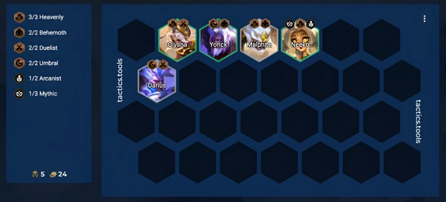 ĐTCL mùa 11 leo rank độ hình hắc ám