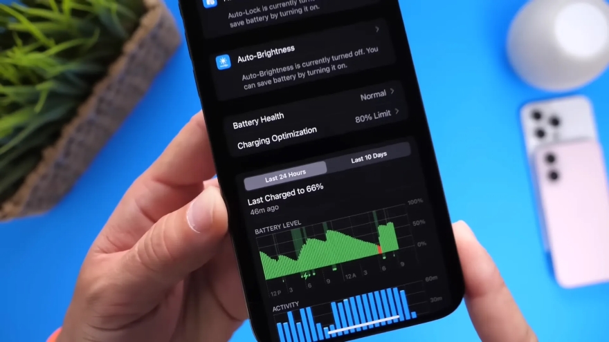 Thời lượng pin trên iOS 17.5 RC cực kỳ tệ