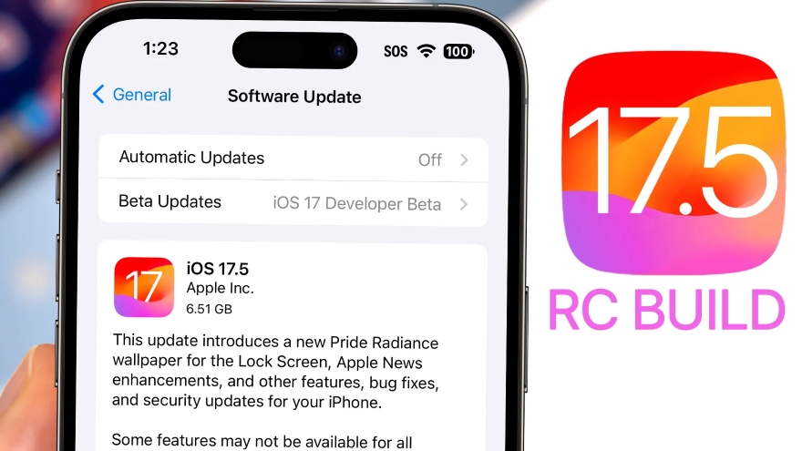 Thời lượng pin trên iOS 17.5 RC cực kỳ tệ