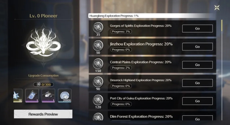 Wuthering Waves 10 mẹo cho người chơi mới