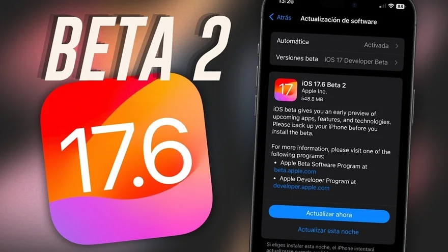 Apple gấp rút phát hành iOS 17.6 Public Beta 2