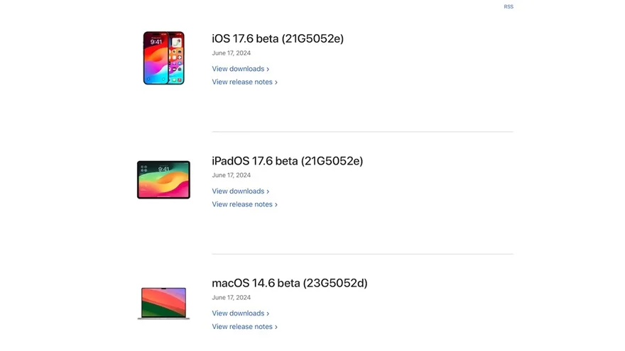 Apple phát hành iOS 17.6 Public Beta 1 cho người dùng