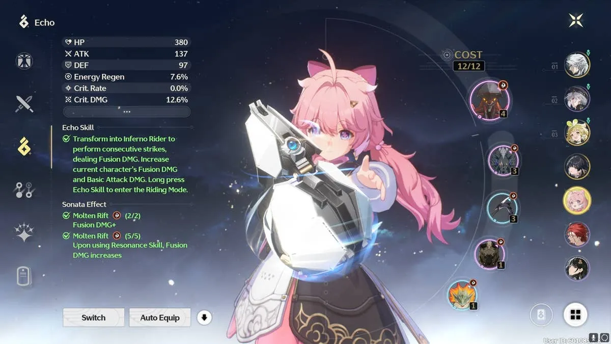 Cách build Encore tốt nhất Wuthering Waves