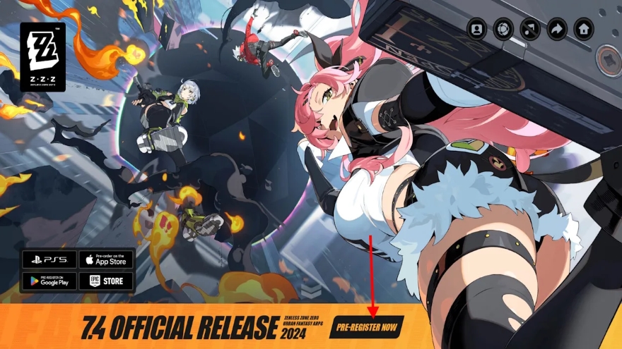 Cách đăng ký trước Zenless Zone Zero