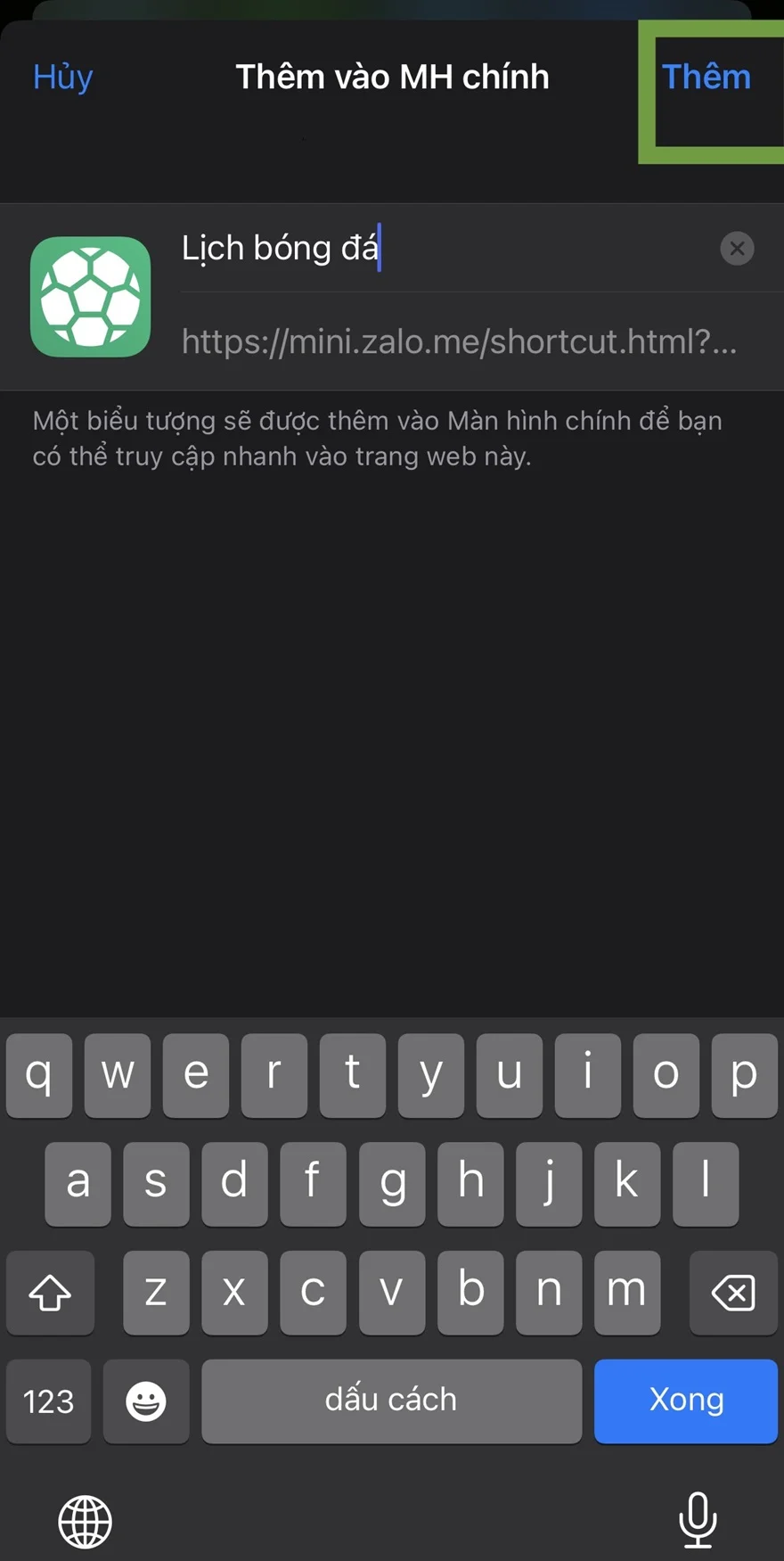 Cách xem lịch đấu Euro nhanh chóng trên Zalo