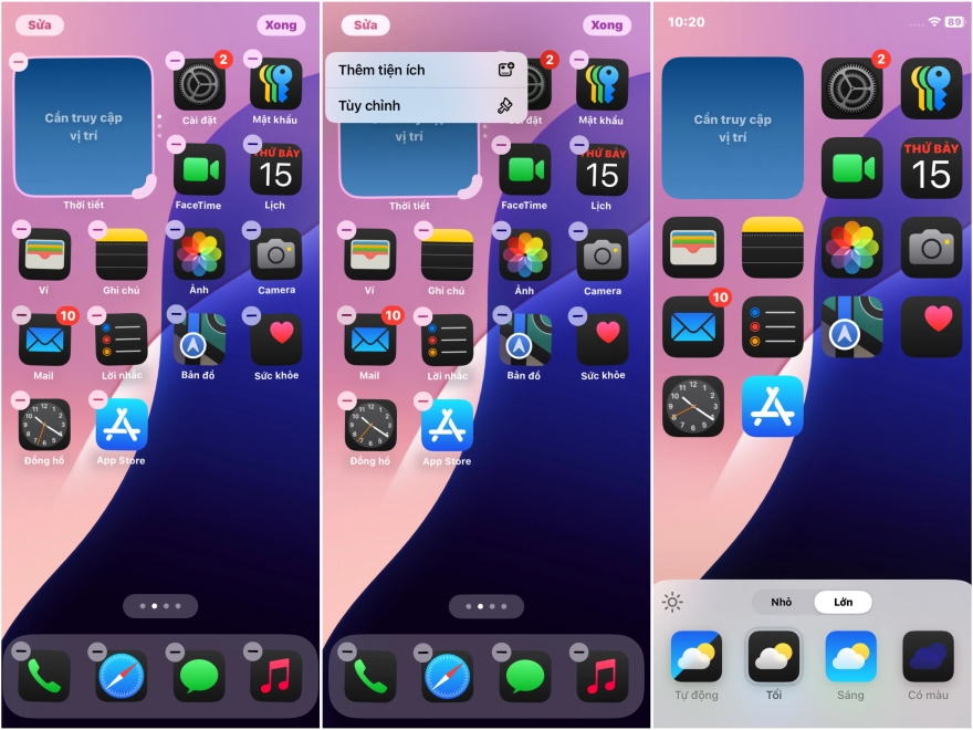Cách xóa nhãn ứng dụng trên iPhone chạy iOS 18