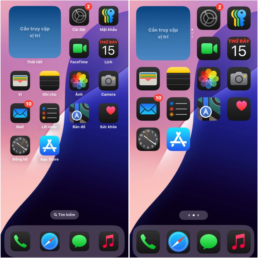 Cách xóa nhãn ứng dụng trên iPhone chạy iOS 18