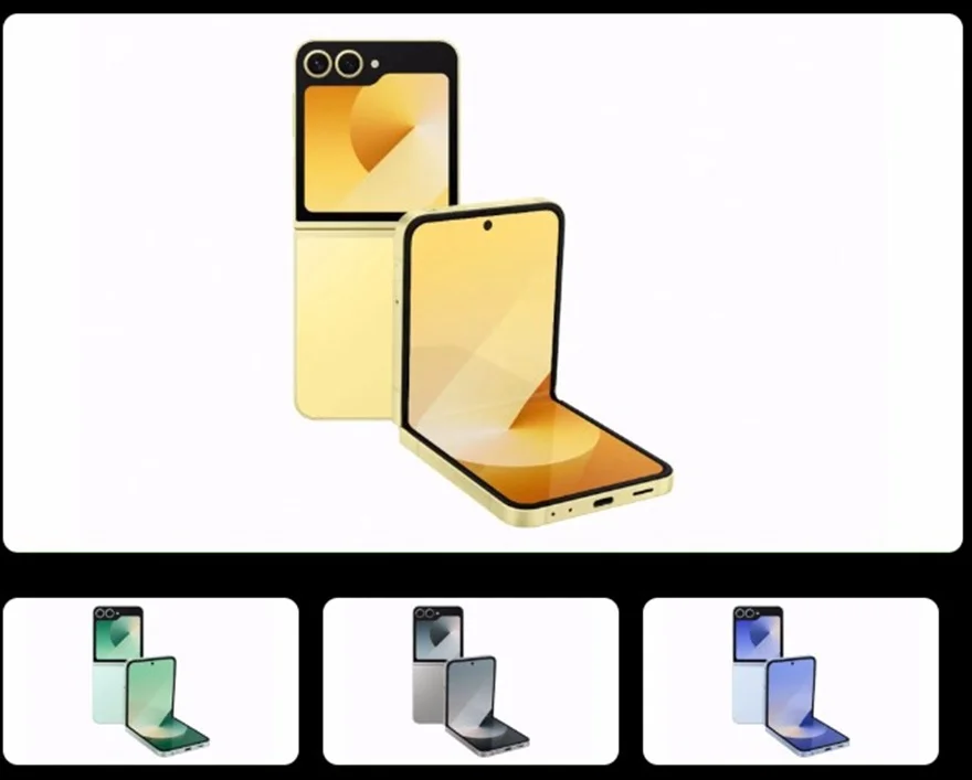 Lộ diện màu sắc độc đáo của Galaxy Z Fold6 và Galaxy Flip6