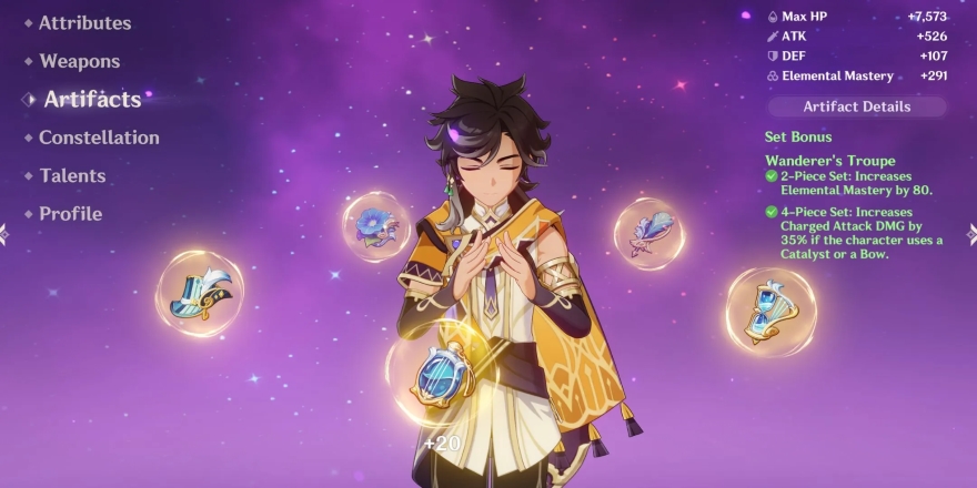 Genshin Impact Hướng dẫn chi tiết cách build Sethos