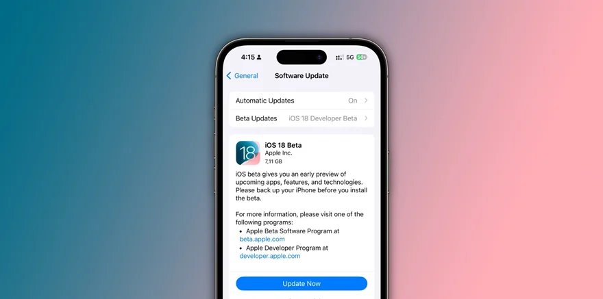 Khi nào Apple phát hành iOS 18 Beta cho người dùng?
