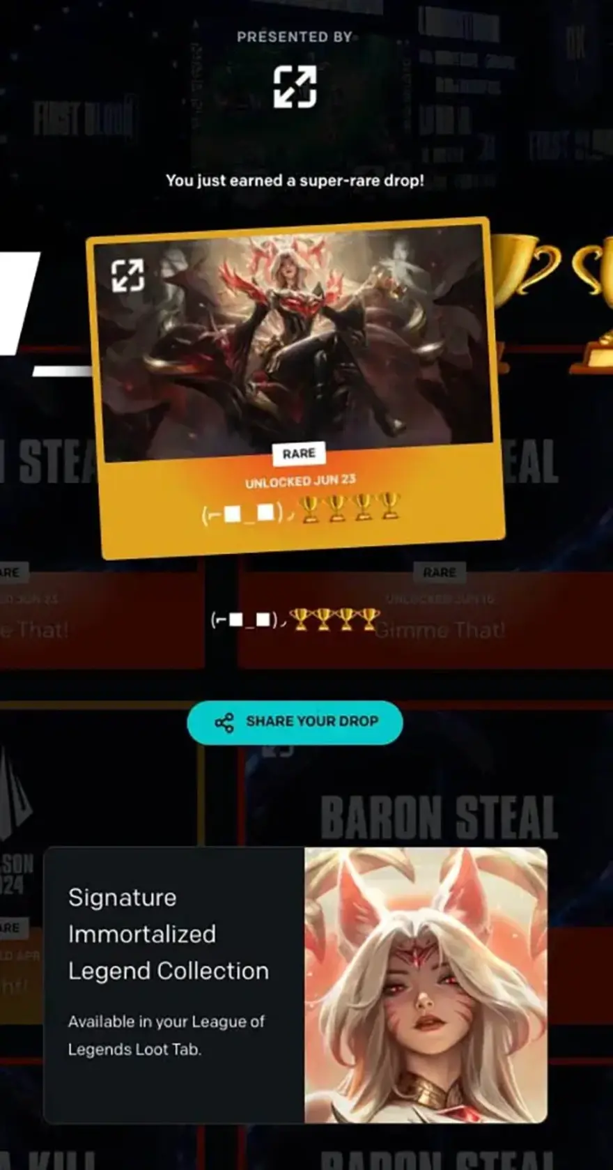 LMHT cơ hội nhận skin Ahri của Faker