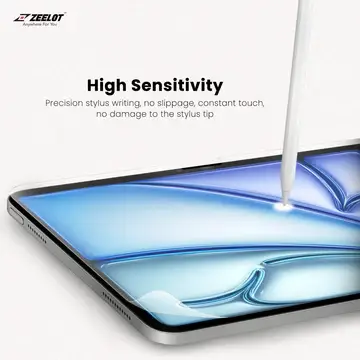 Miếng dán iPad Air 11 inch 2024 Zeelot Paper Like Film cao cấp
