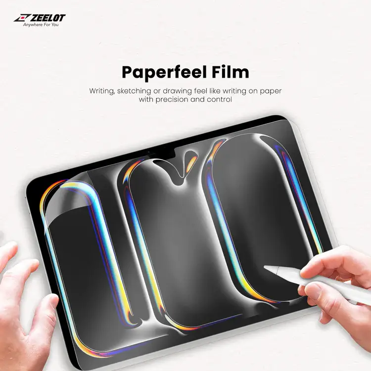 Miếng dán iPad Pro 11 inch M4 2024 Zeelot Paper Like Film cao cấp 