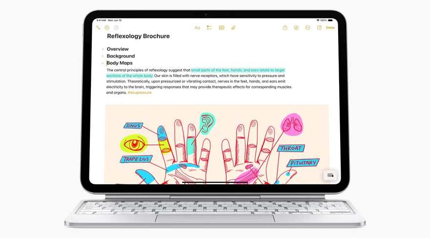 Những tính năng mới đáng chú ý trong Apple Notes trên iOS 18