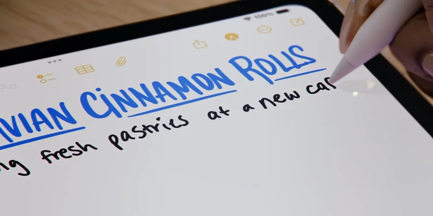 Những tính năng mới đáng chú ý trong Apple Notes trên iOS 18