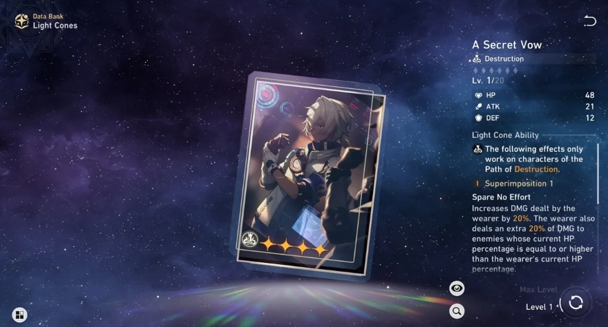 Honkai: Star Rail 2.3 - Nón ánh sáng tốt nhất cho Firefly