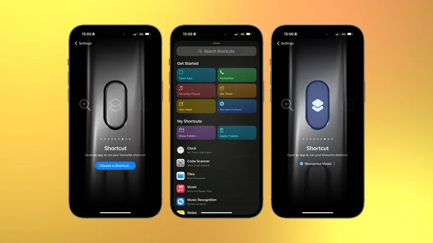 Nút Action trên iPhone 15 Pro được 