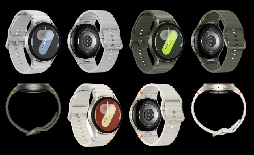 Rò rỉ hình ảnh chính thức của Galaxy Watch7 & Galaxy Buds 3