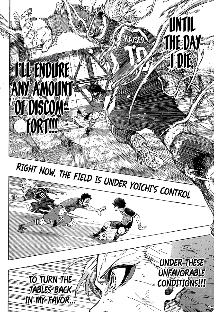 Spoiler Blue Lock chap 265: Ness hỗ trợ Kaiser tỏa sáng