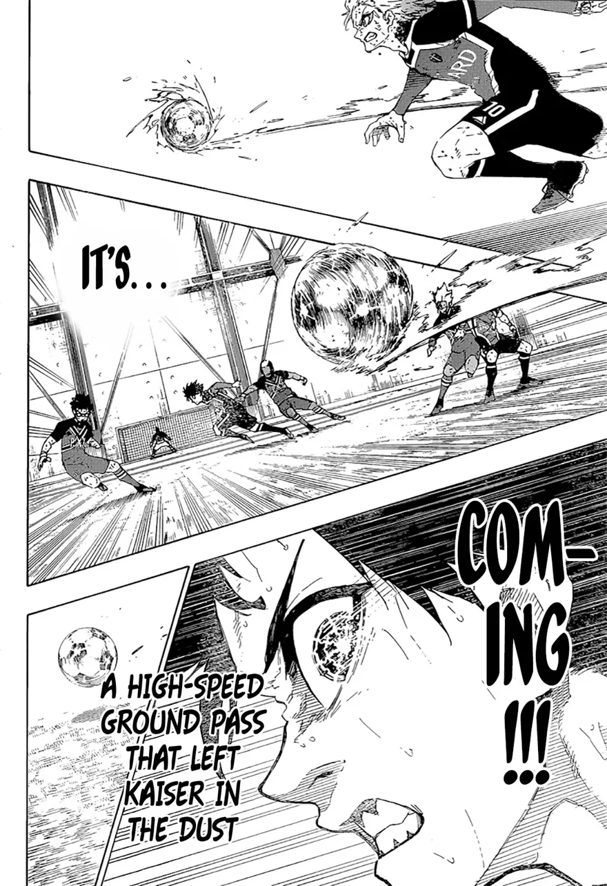 Spoiler Blue Lock chap 265: Ness hỗ trợ Kaiser tỏa sáng
