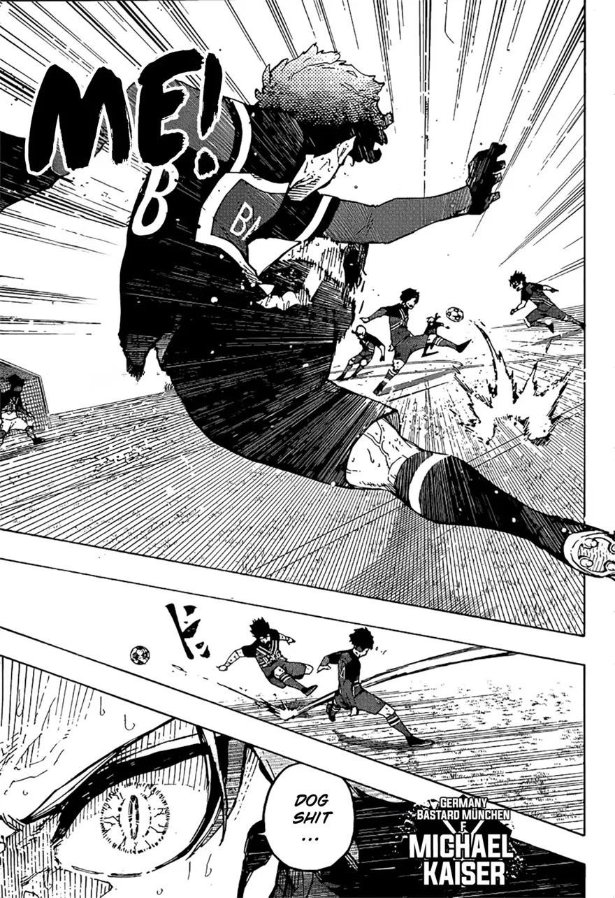 Spoiler Blue Lock chap 265: Ness hỗ trợ Kaiser tỏa sáng