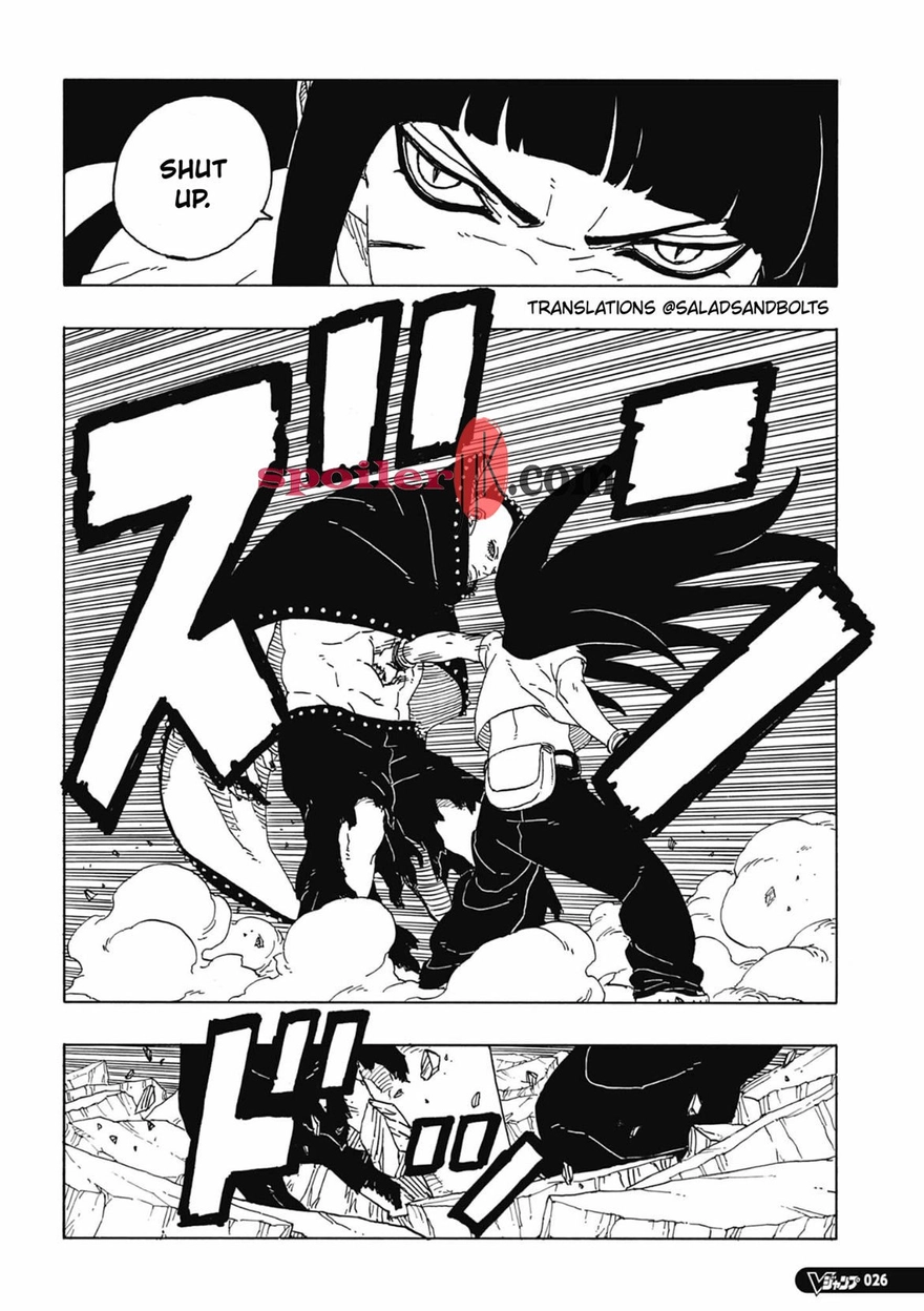 Spoiler Boruto chap 91