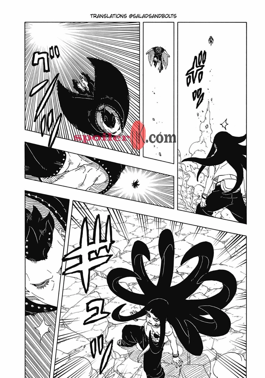 Spoiler Boruto chap 91