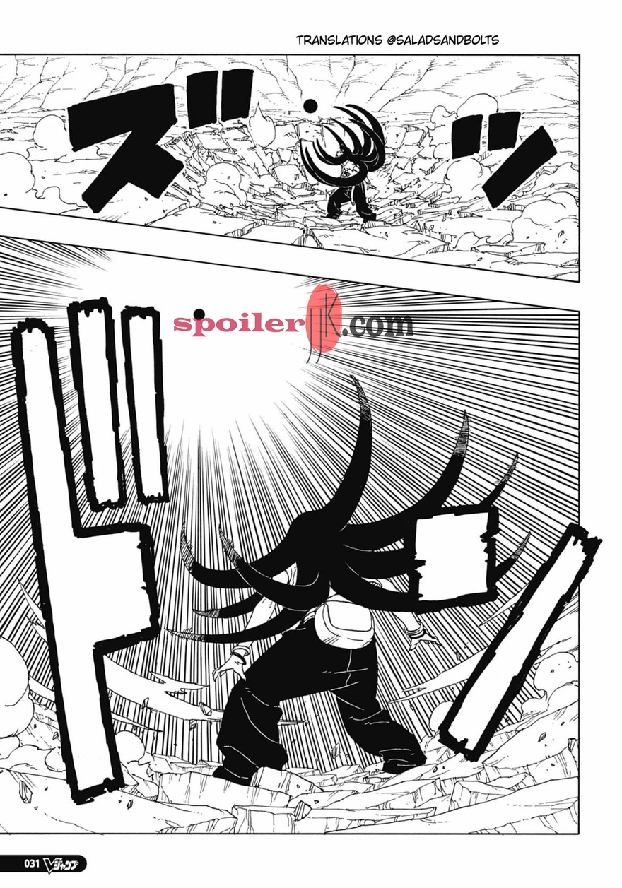 Spoiler Boruto chap 91