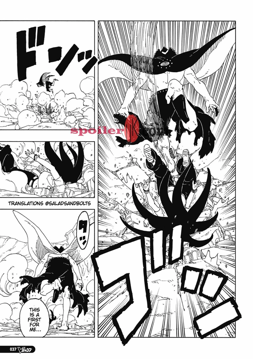 Spoiler Boruto chap 91