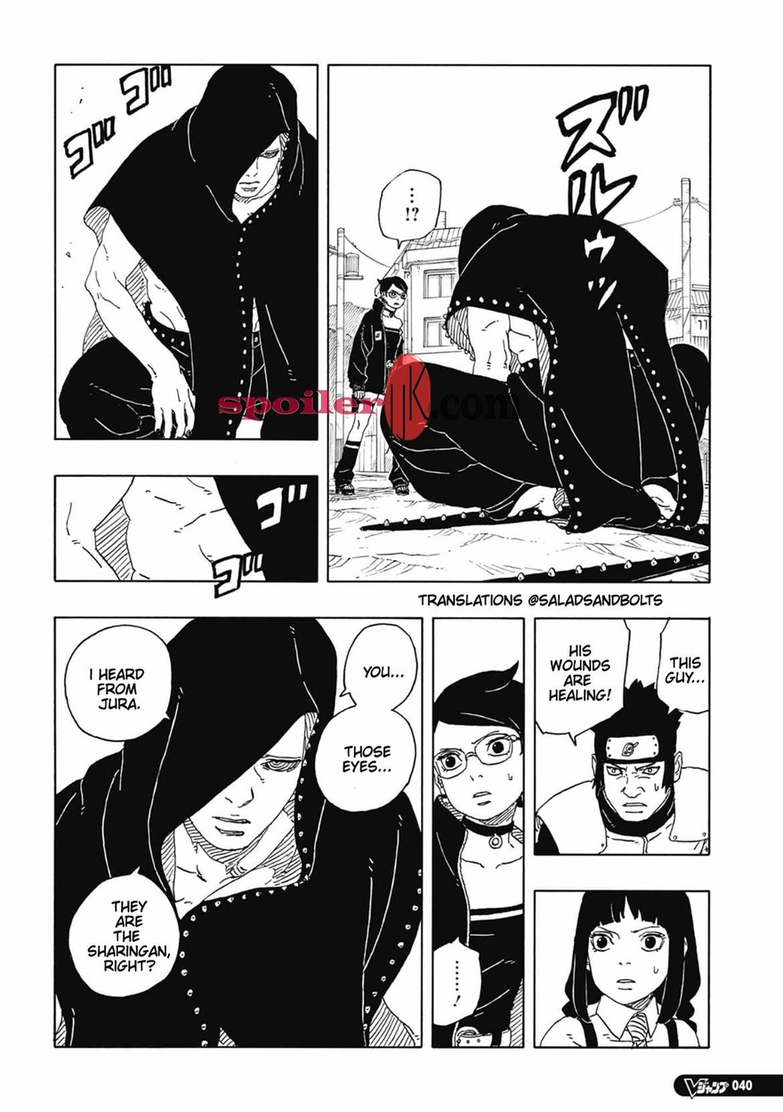 Spoiler Boruto chap 91