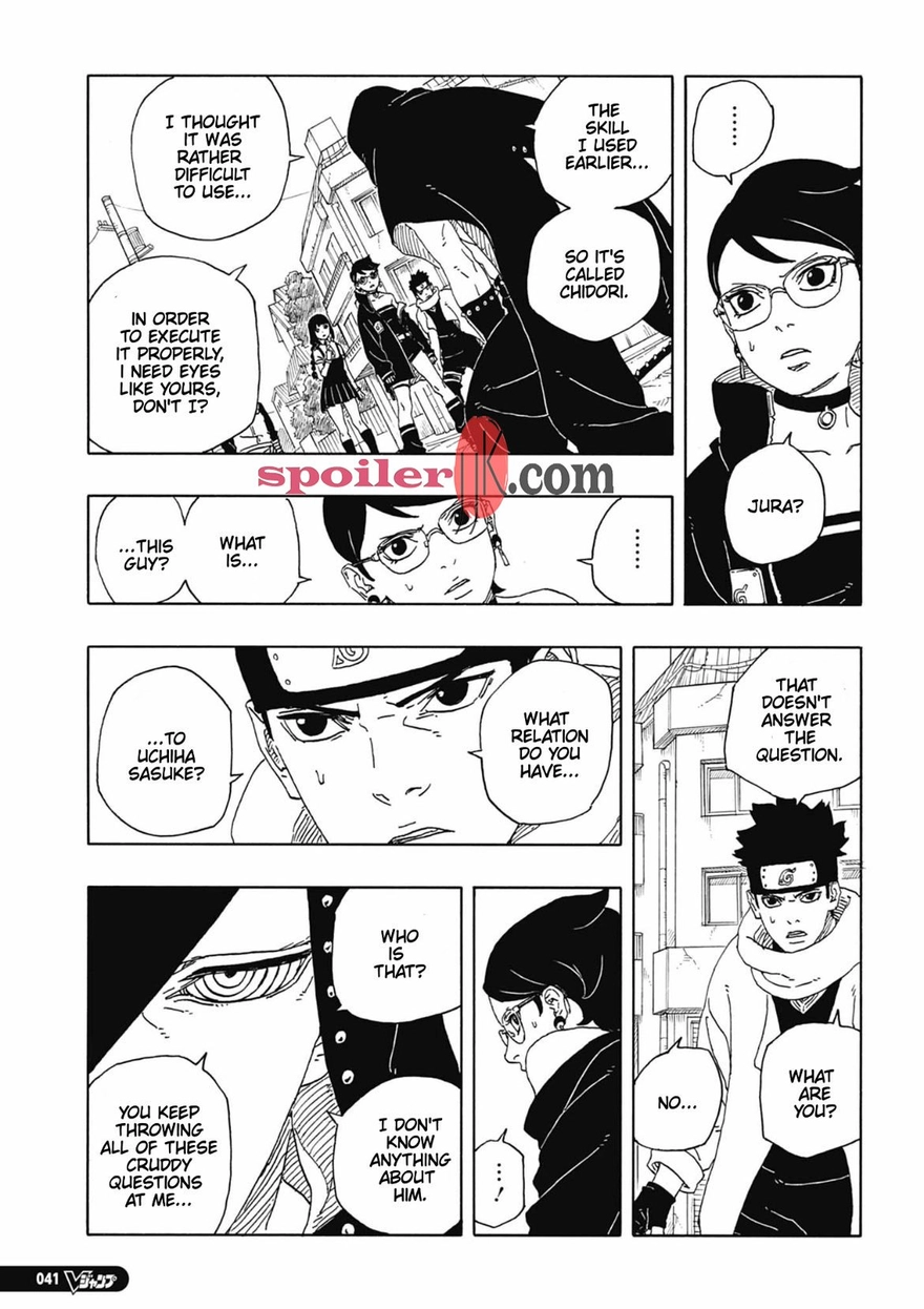 Spoiler Boruto chap 91